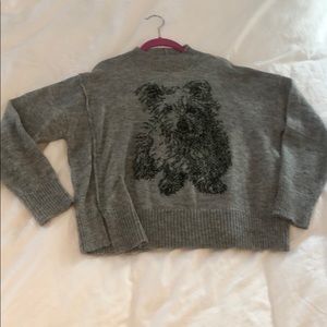 ANTHROPOLOGIE dog sweater
